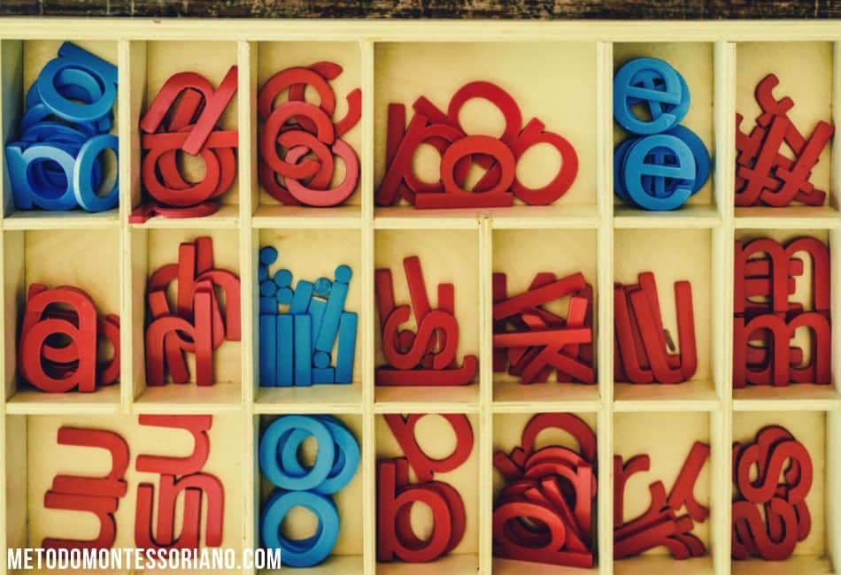materiais montessorianos alfabeto movel